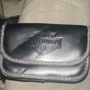 Harley-Davidson Black Leather Wallet